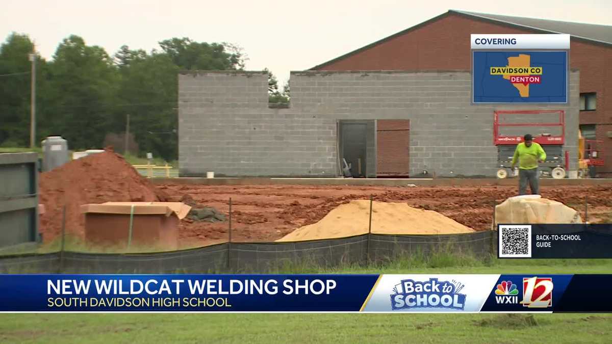 Welding shop opening at South Davidson High [Video]