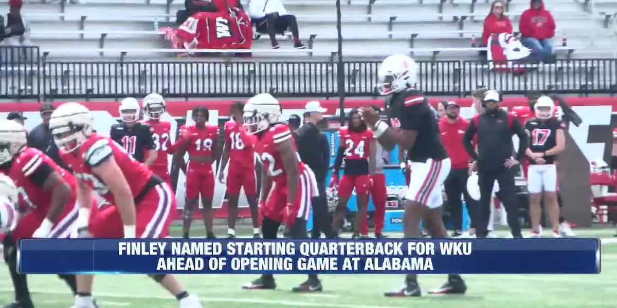 TJ Finley named WKU’s starting quarterback [Video]