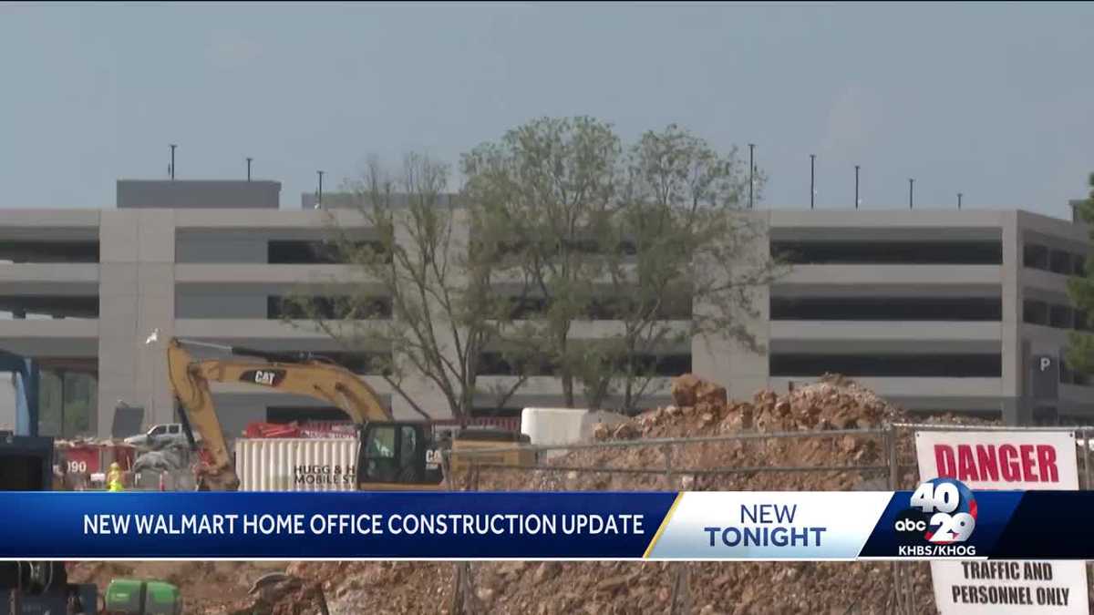 Construction progresses on new Walmart corporate campus [Video]