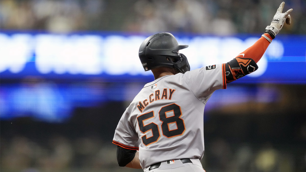 Grant McCrays power surge a welcome addition to his hot Giants start  NBC Sports Bay Area & California [Video]