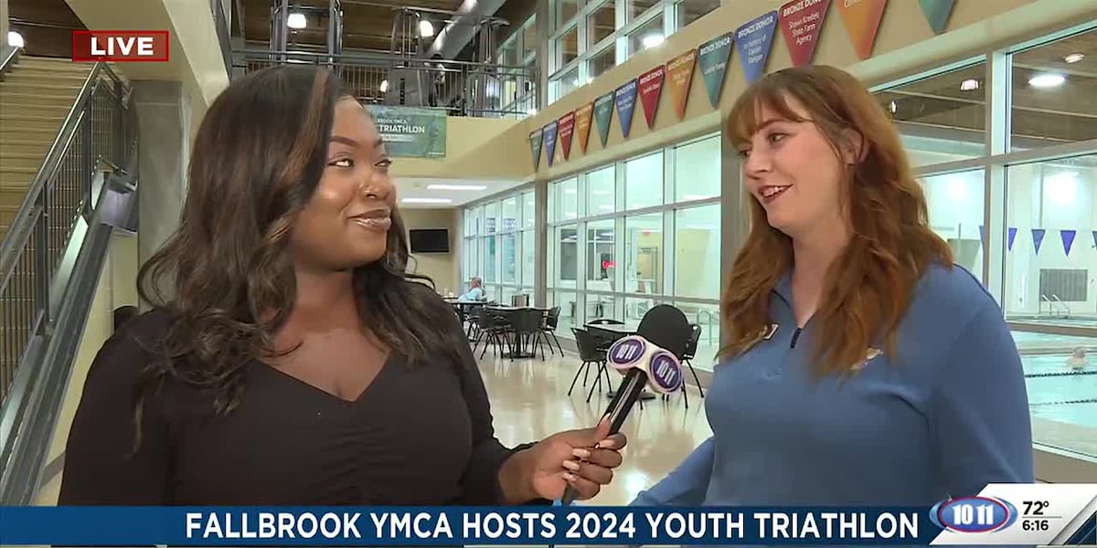 Fallbrook YMCA hosts 2024 Youth Triathlon for Labor Day [Video]