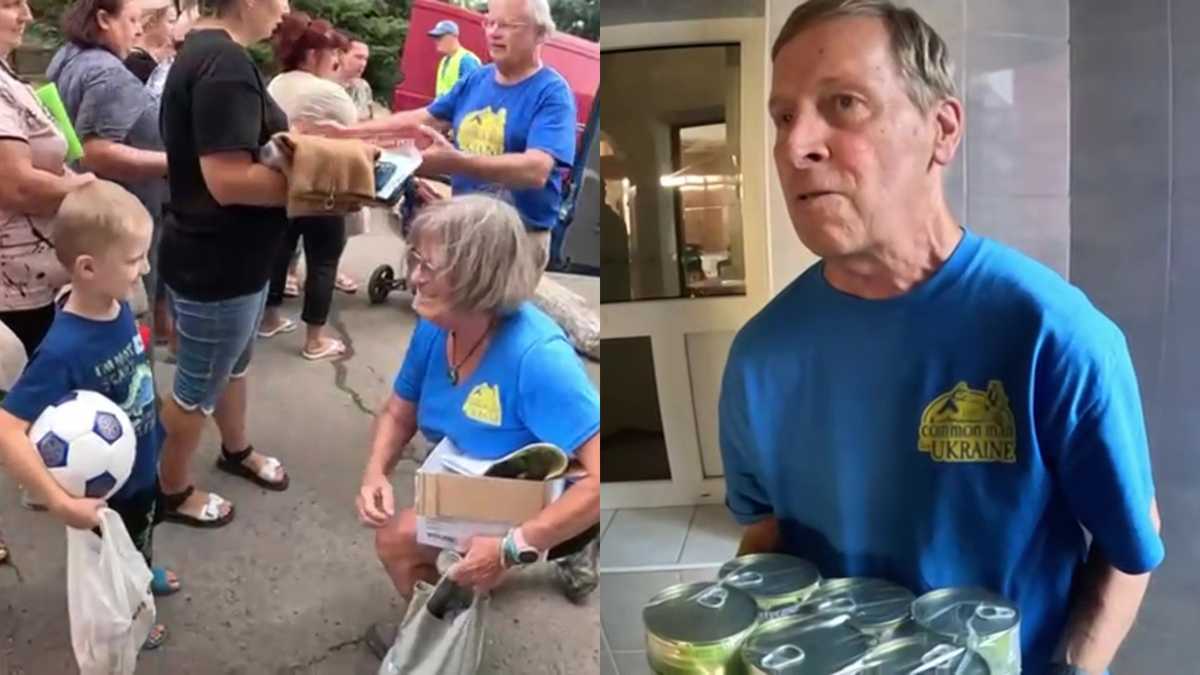 Former governor helps deliver 37K pounds of aid to war-torn Ukrainian villages [Video]