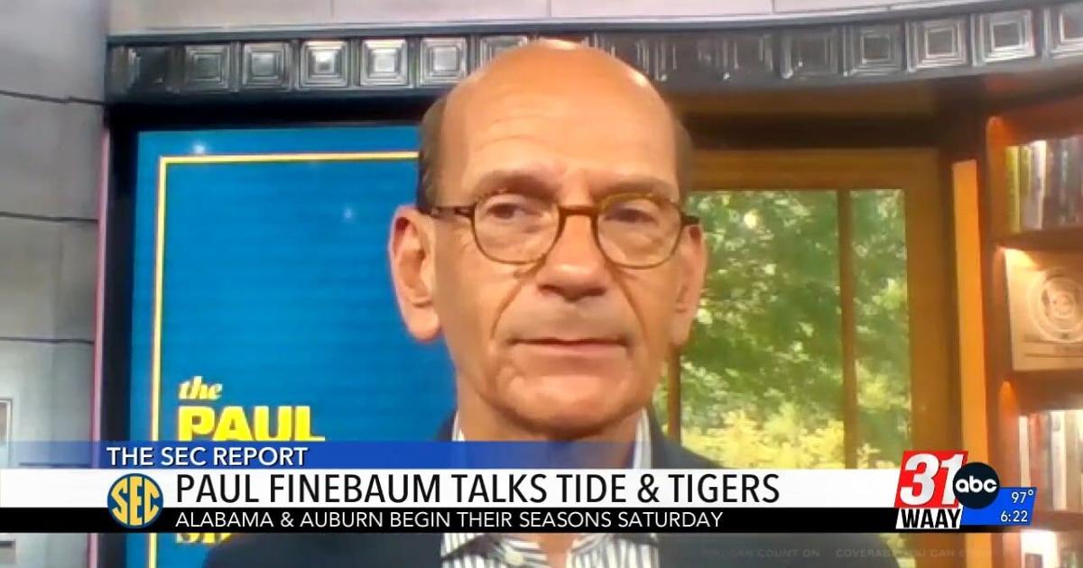 SEC Report: Paul Finebaum talks Tide and Tigers | Video