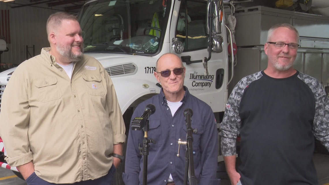 Parma Heights man and the 3 FirstEnergy employees who saved him from his burning home speak to 3News for first time since Aug. 8 rescue [Video]