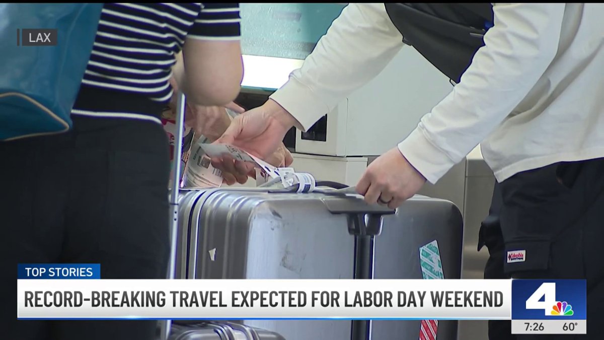 Record-breaking travel expected for Labor Day weekend  NBC Los Angeles [Video]