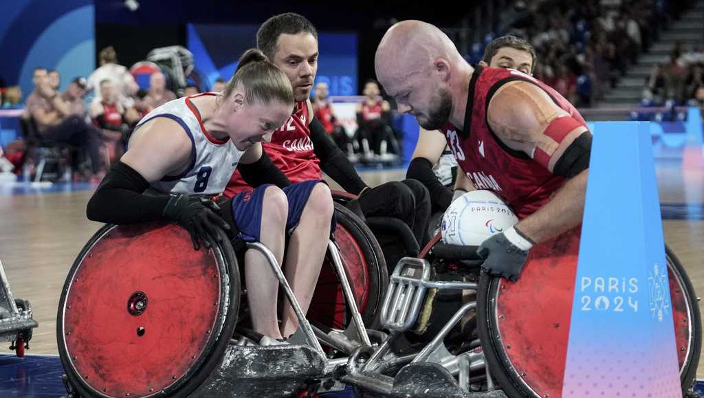 At Paralympics, women are blazing trails in wheelchair rugby [Video]