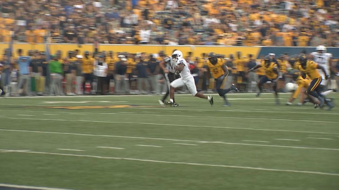 Penn State goes to town in Morgantown [Video]