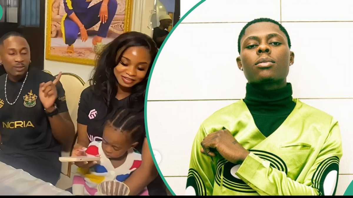 Mohbads Son Meets Iyabo Ojos Daughters Tanzanian BF, Hangs Out With Them: Son of Legend [Video]