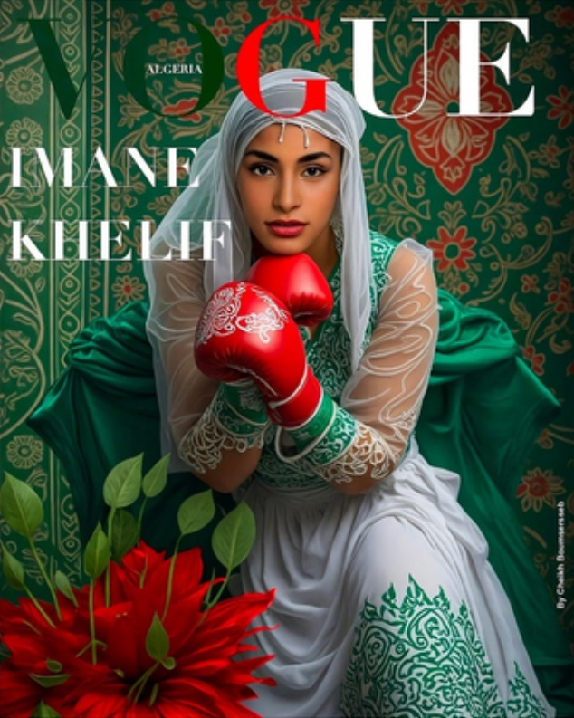 FACT CHECK: Did Controversial Olympic Boxer Imane Khelif Feature on Front Covers of Vogue Algeria? [Video]