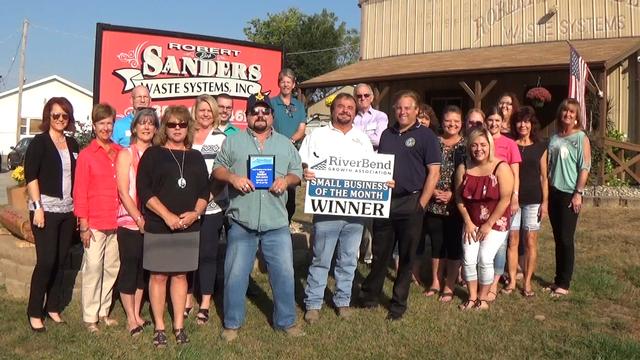 RBGA Awards Sanders Waste Systems September Small Business of the Month [Video]