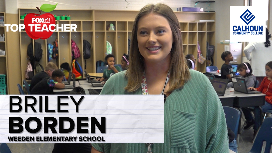 Briley Borden of Weeden Elementary is the FOX54 Top Teacher [Video]