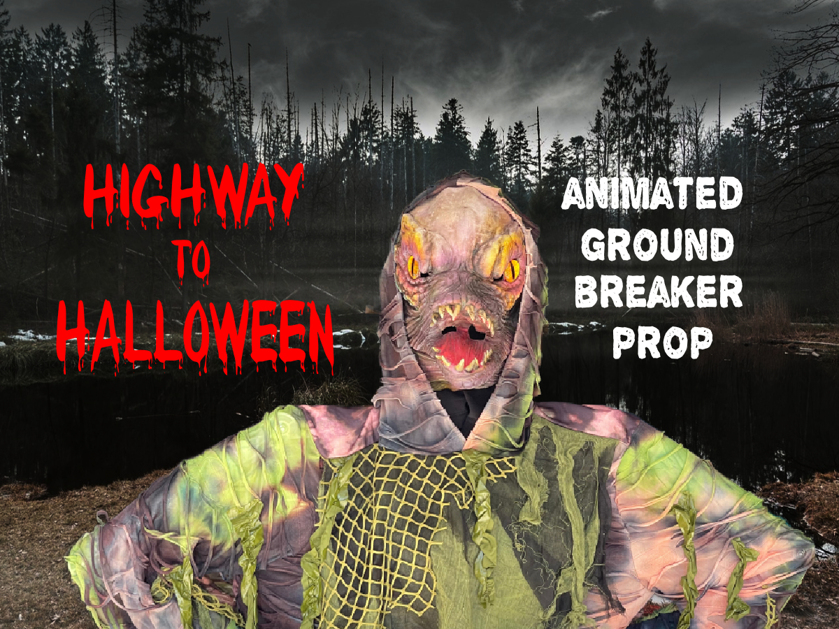 Highway to Halloween: The Animated Ground Breaker Kit From Spider Hill Prop Works [Video]