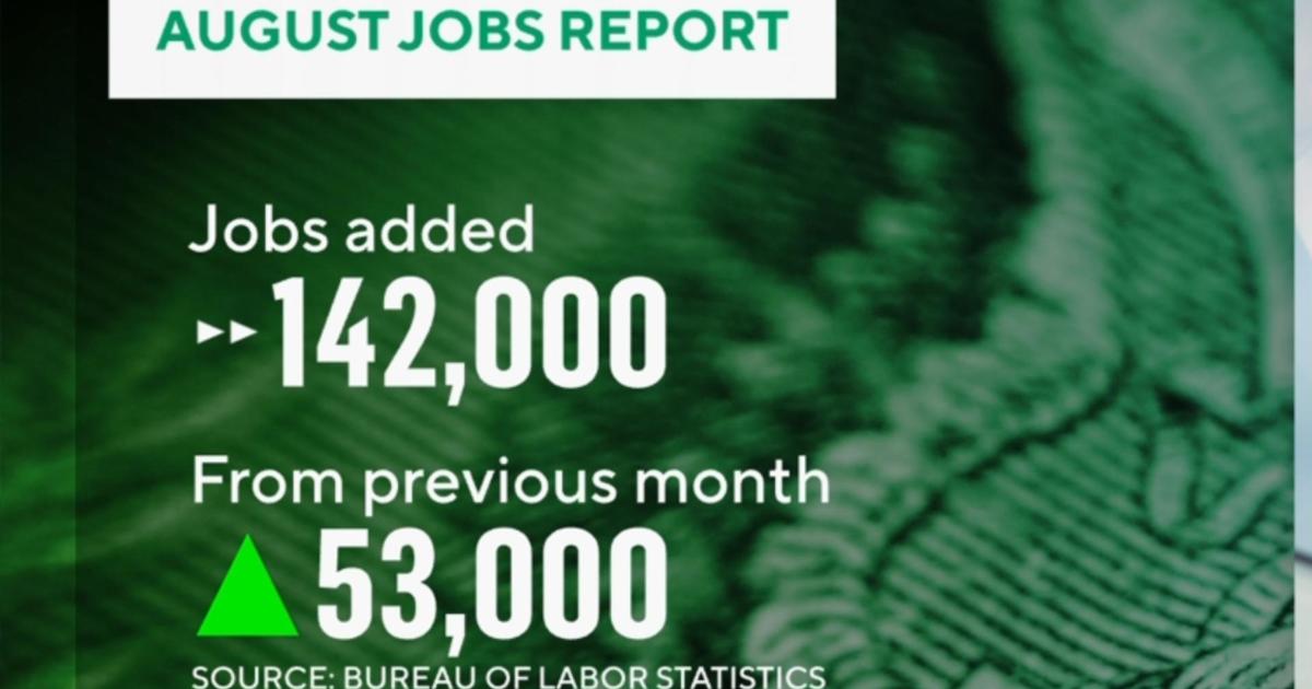 August jobs report falls short of expectations [Video]