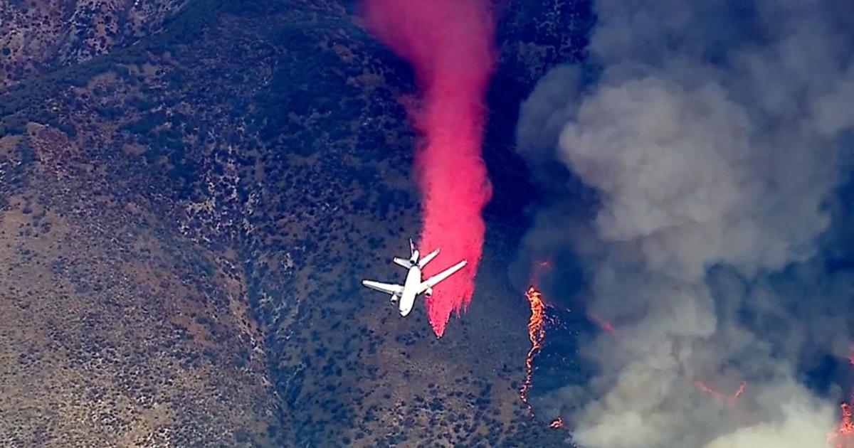 Line and Davis fires grow in California and Nevada, displacing thousands | National [Video]