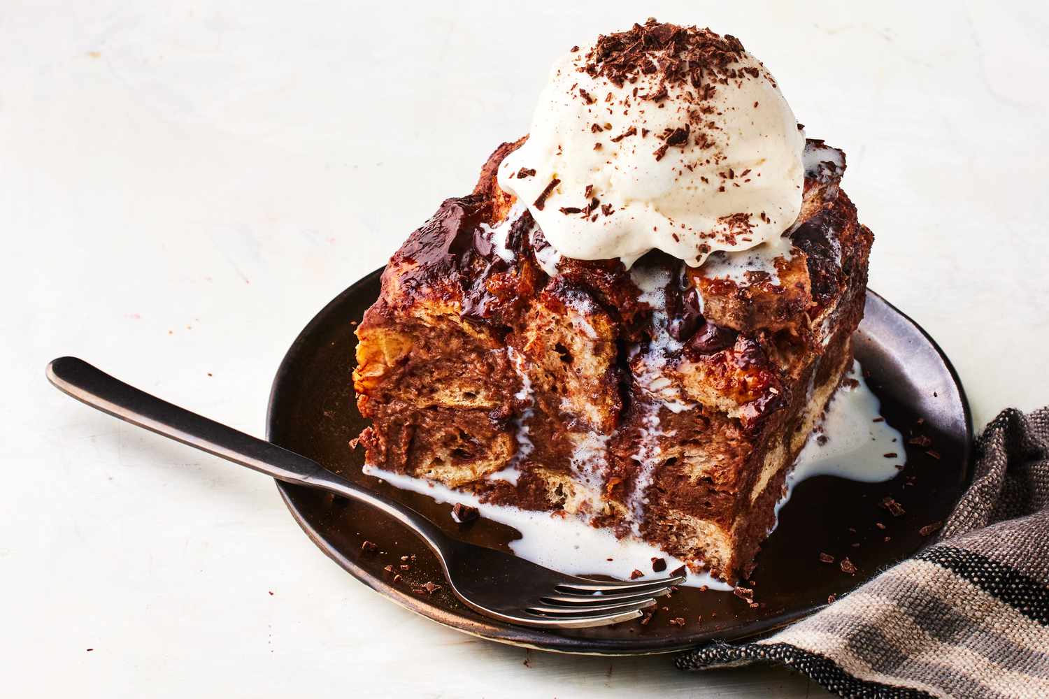 Chocolate Banana Bread Pudding [Video]