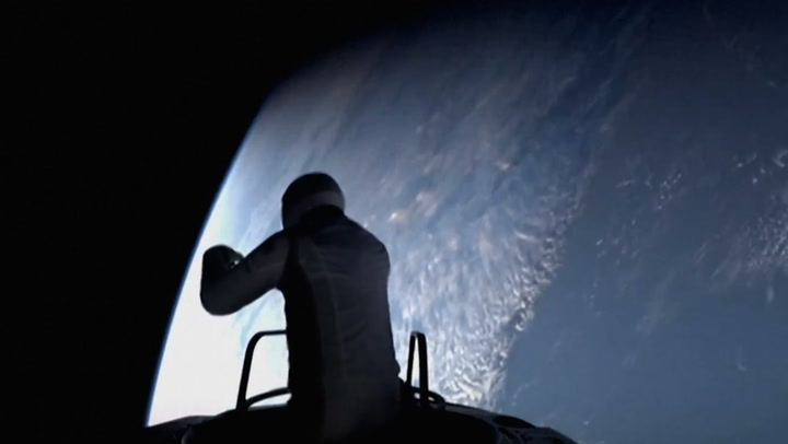 Watch: Billionaire exits SpaceX Dragon craft for private spacewalk | News [Video]