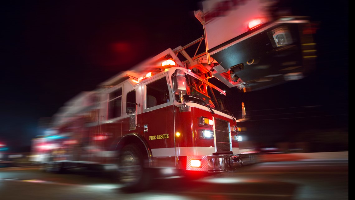 Vehicle fire in Amherst spreads to 3 homes [Video]