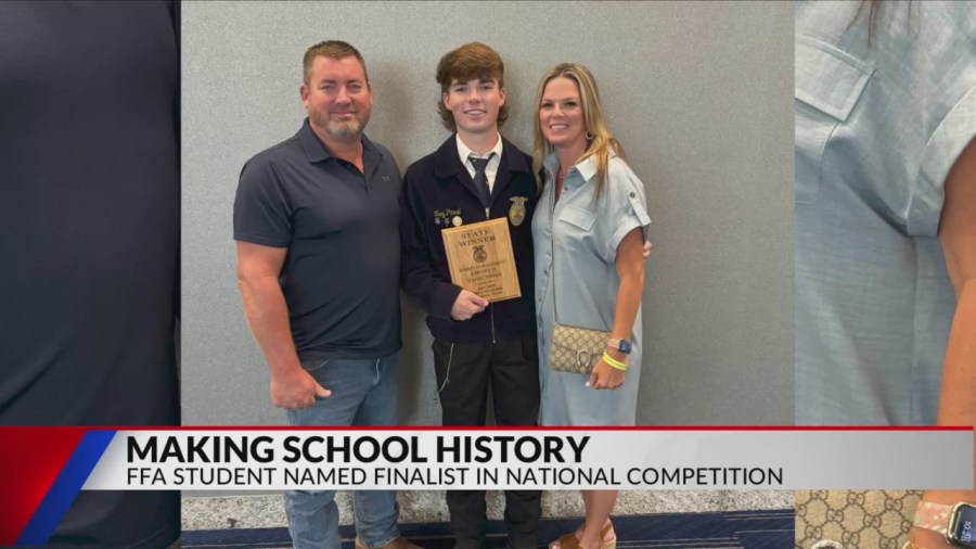 Former Henderson FFA student makes school history [Video]