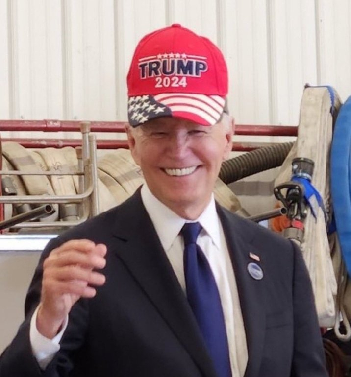 Viral Image of Joe Biden Wearing ‘Trump 2024’ Cap Sparks Meme Fest; White House Clarifies [Video]