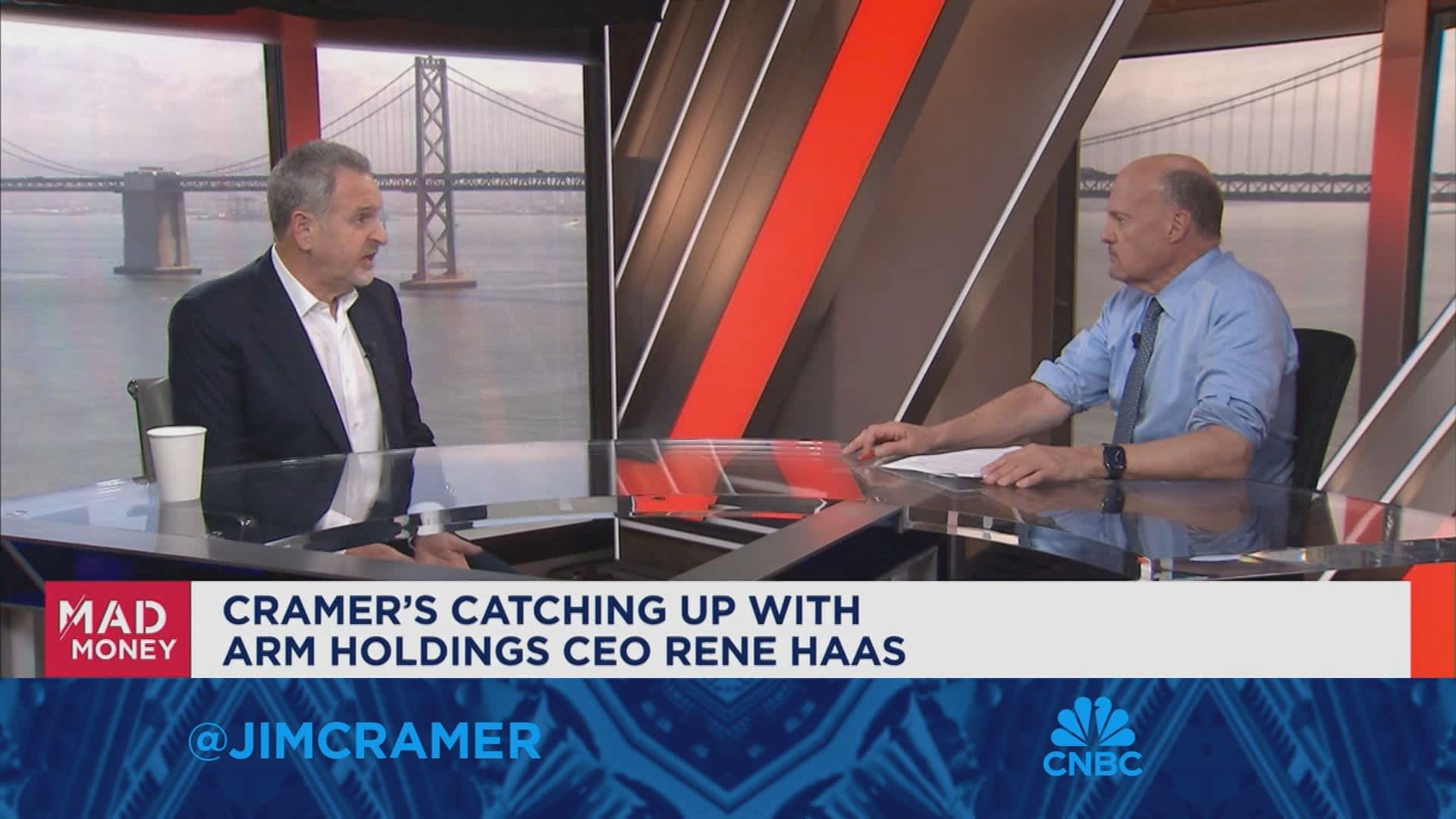 ARM is seeing a lot of growth in its data centers, says CEO Rene Haas [Video]