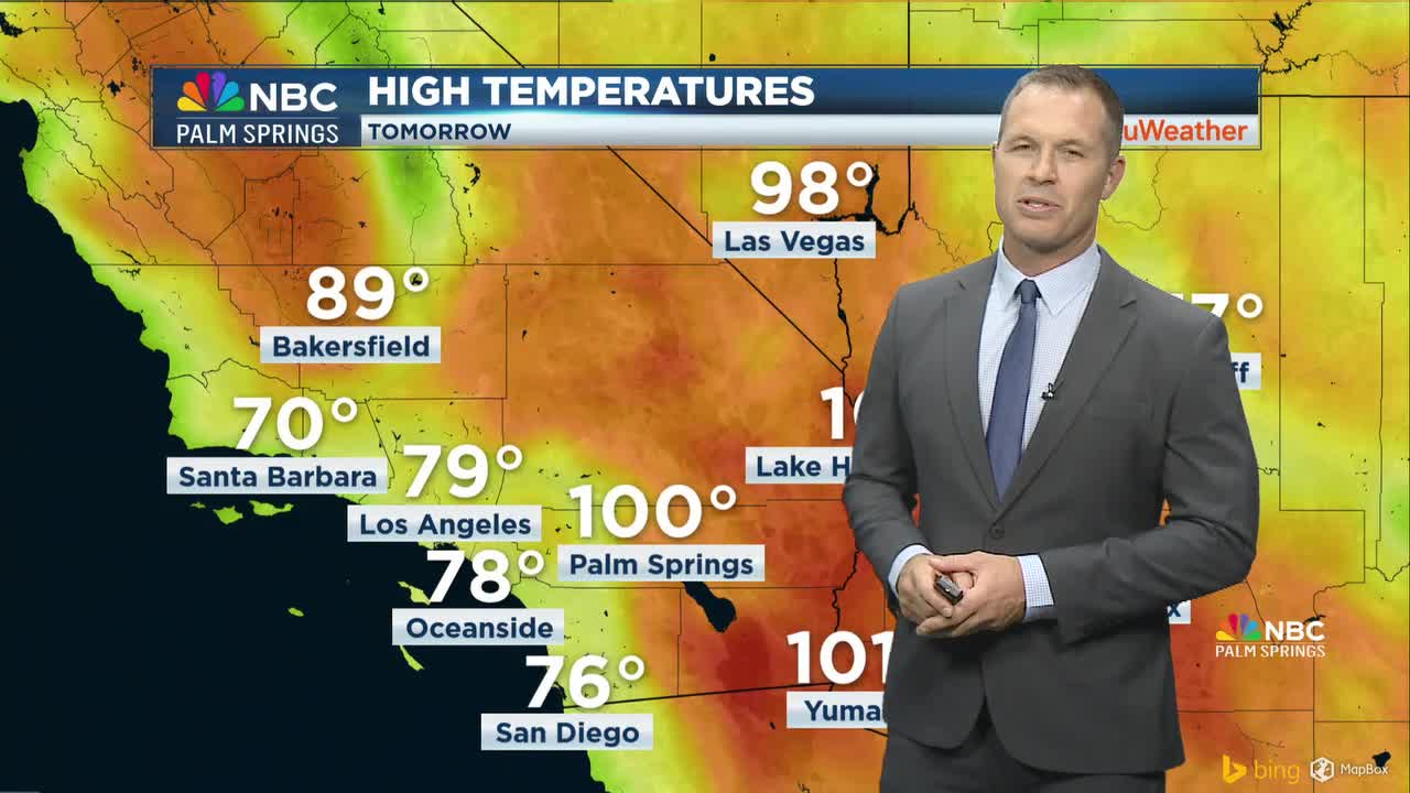 Coachella Valley Weekend Forecast: Smoke Advisory and Cooler Temps Ahead [Video]