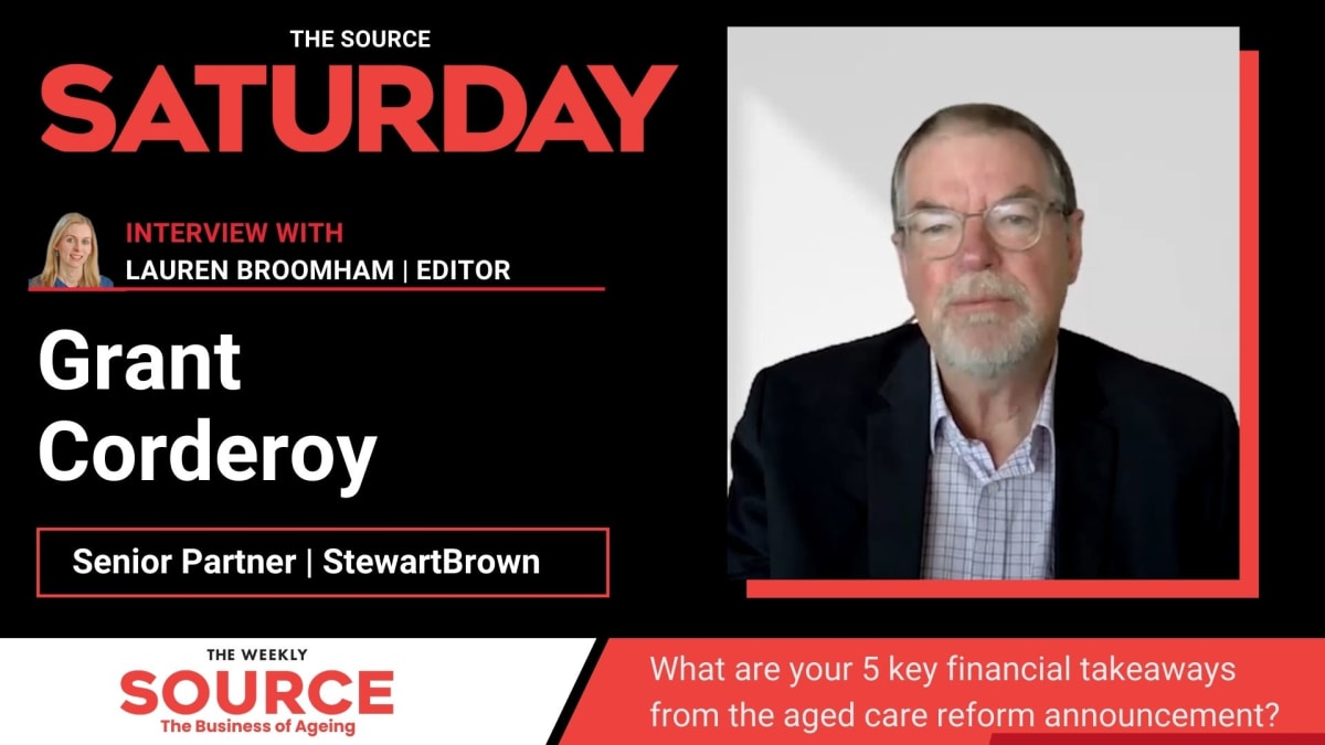 The sector speaks to The SOURCE: Grant Corderoy, Senior Partner StewartBrown [Video]