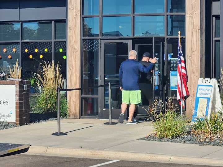 Early voting starts in Minnesota, and some got it over with [Video]