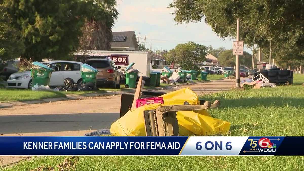 Kenner residents eligible for FEMA assistance [Video]