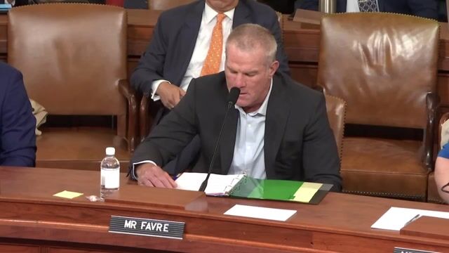 Brett Favre testifies amid his alleged misuse of Mississippi welfare funds. [Video]