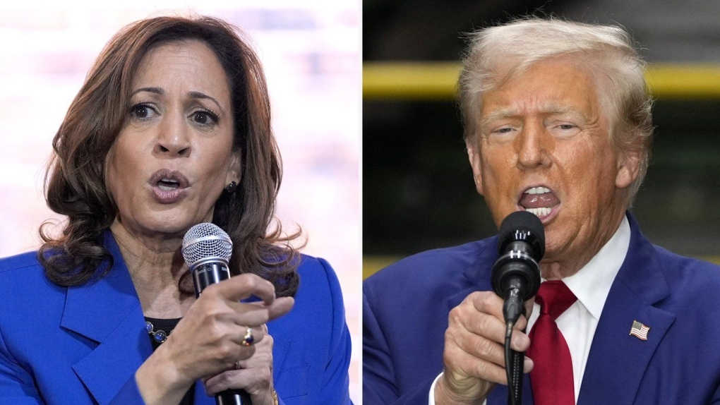 Kamala Harris, Donald Trump make duelling speeches about U.S. economy [Video]