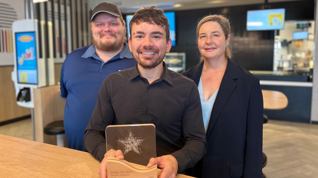 A supersized recognition for a small town fast food manager [Video]