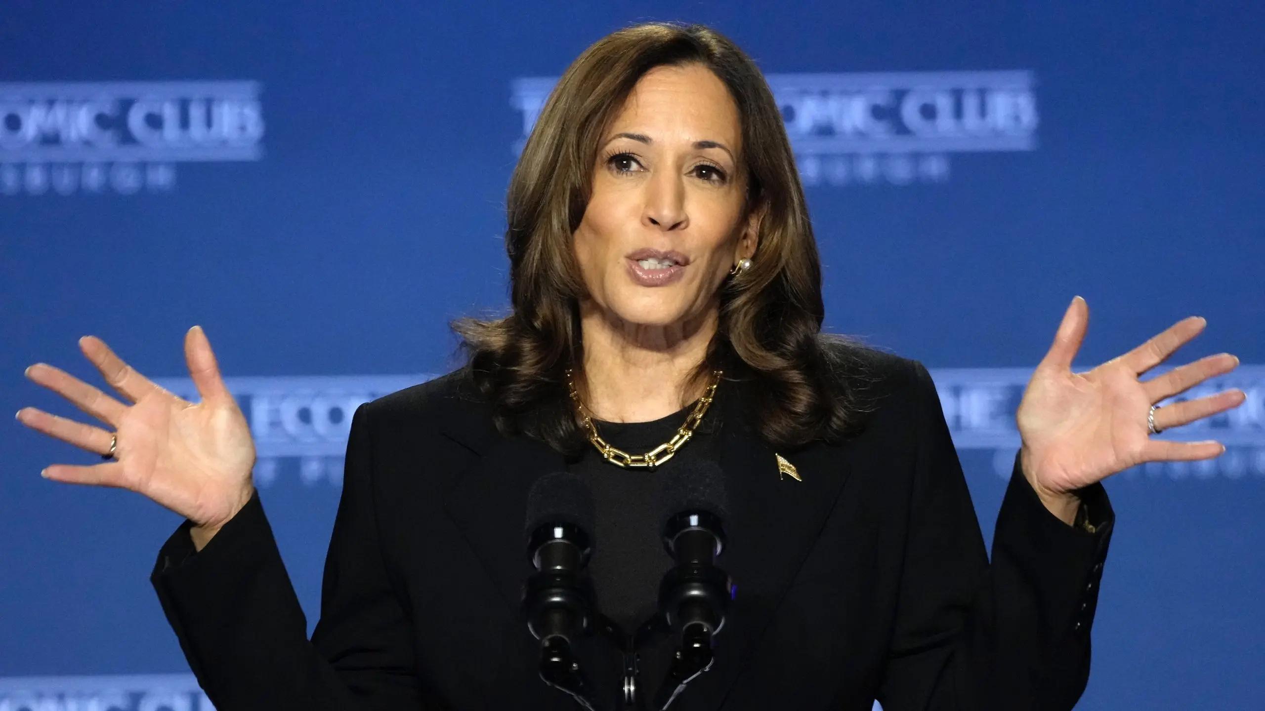 Harris calls for Americans to ‘move past the failed policies’ in November, draws mockery [Video]