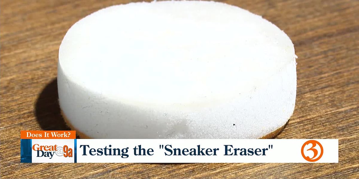 DOES IT WORK? The Sneaker Eraser [Video]