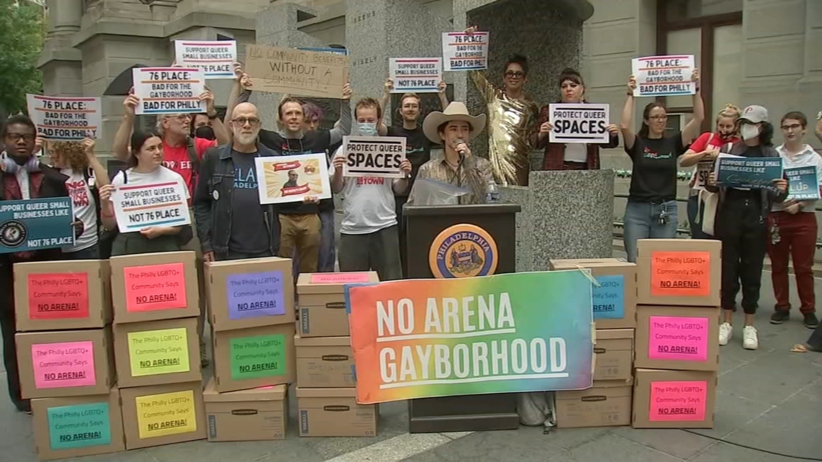 LGBTQ+ community members worry about impact of proposed 76 Place on Gayborhood in Philadelphia [Video]