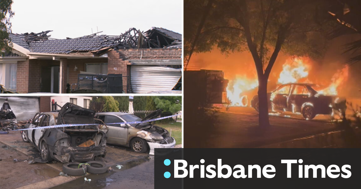 Children pulled from burning home in Melbourne’s West [Video]