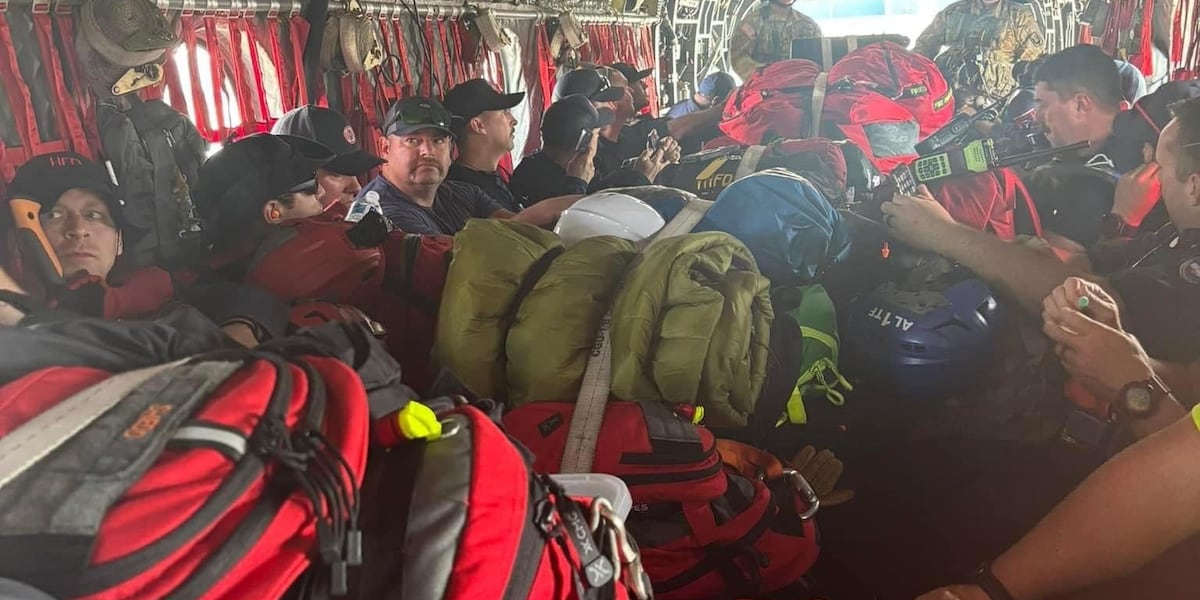 Dozens of first responders in Alabama assisting in recovery efforts after Hurricane Helene [Video]