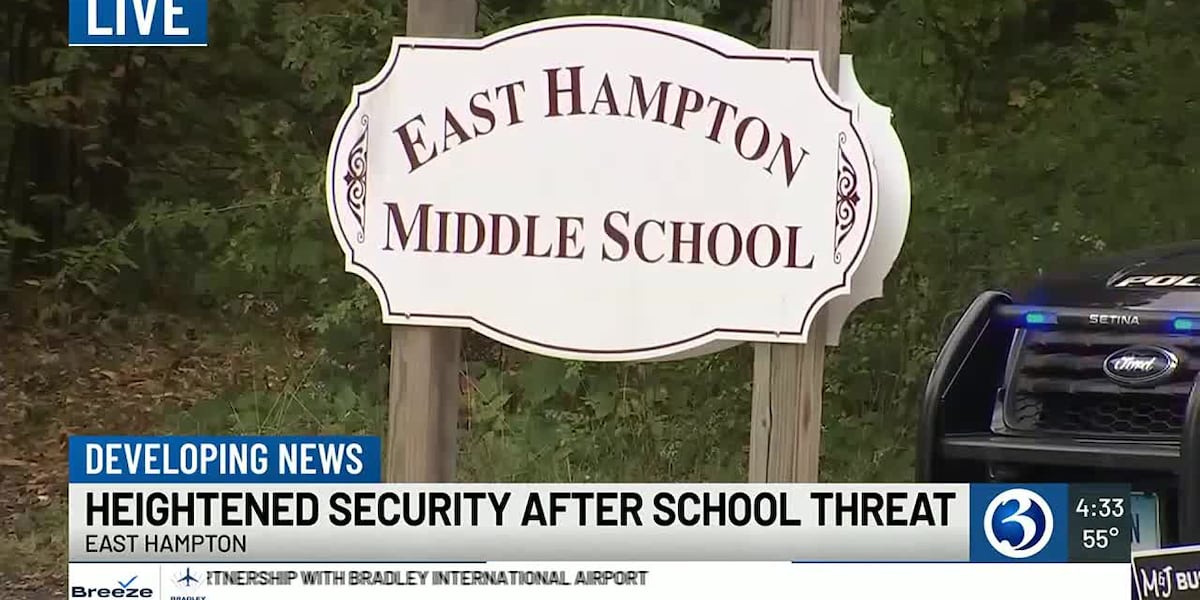 East Hampton school threat deemed not credible, district to see additional security Monday [Video]