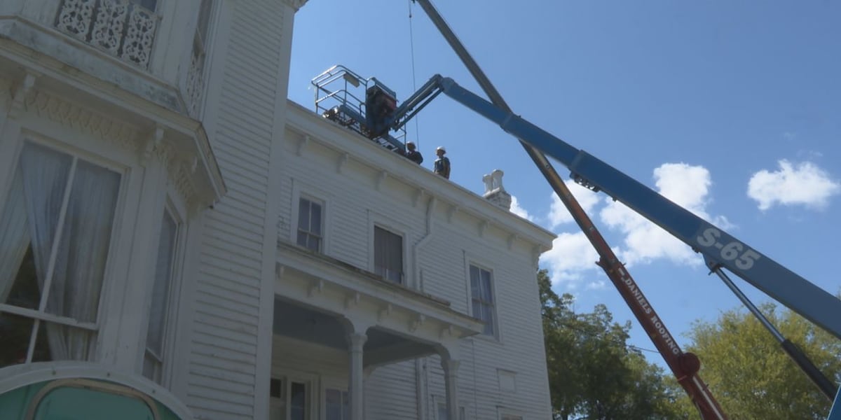 Merrehope finally getting its new roof [Video]