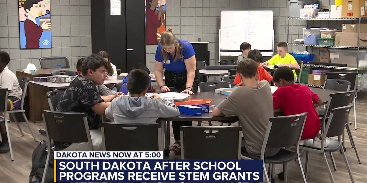 South Dakota afterschool programs receive STEM grants [Video]