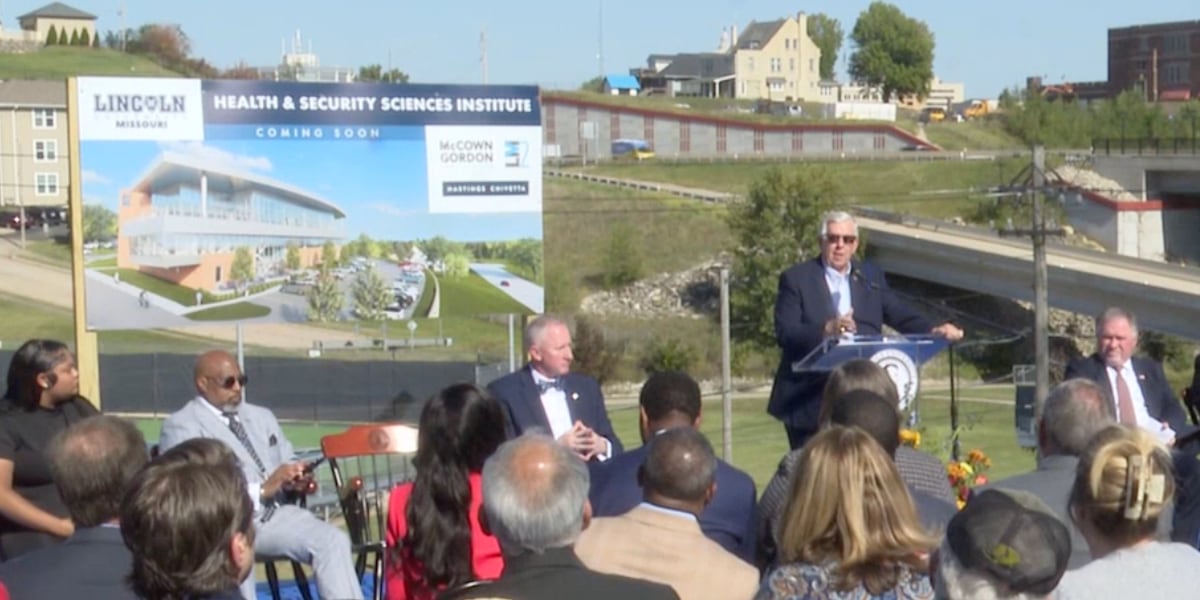 Lincoln University breaks ground on Health & Security Science Institute amid shortages in healthcare, crisis response [Video]