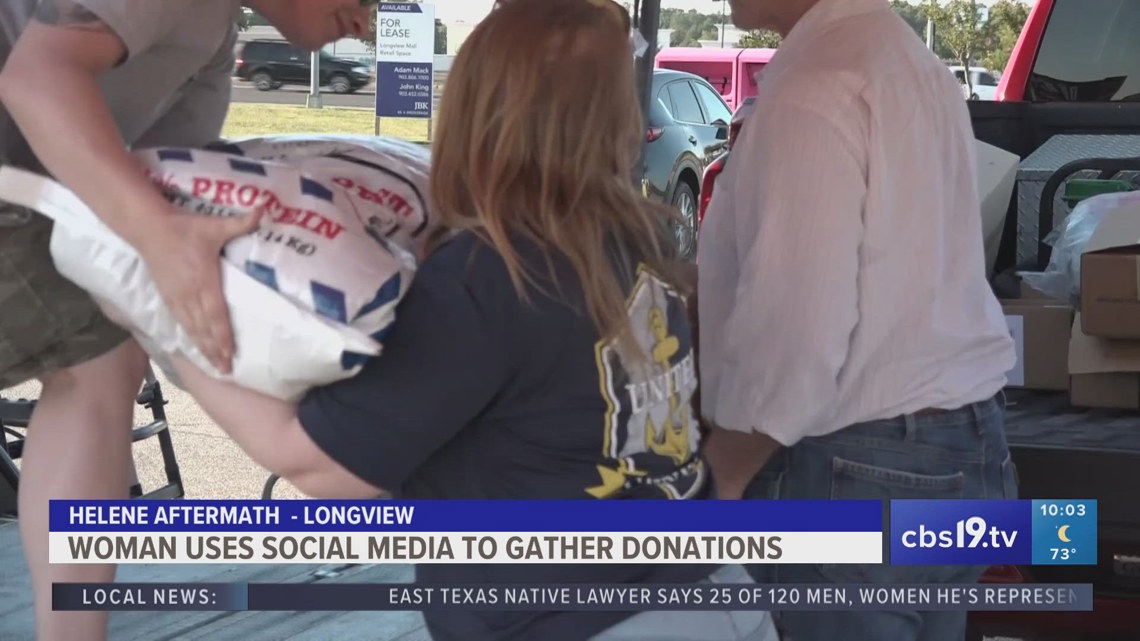 Texas family lends helping hand to Hurricane Helene victims [Video]