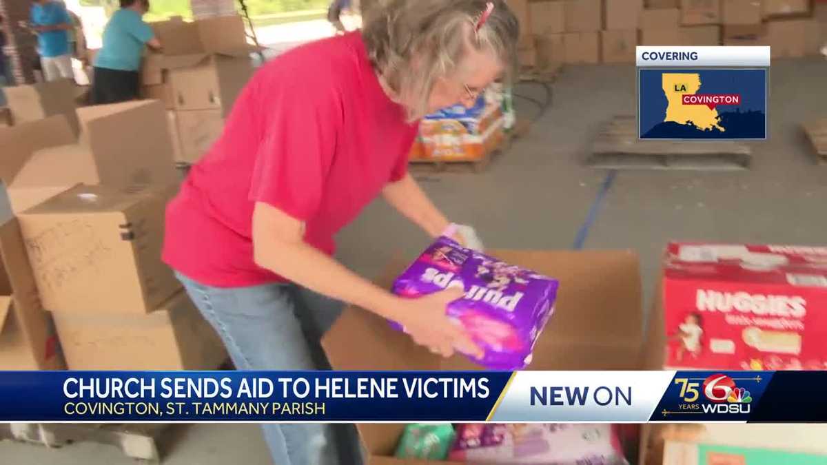 First Baptist Church lends a helping hand to victims of Helene [Video]