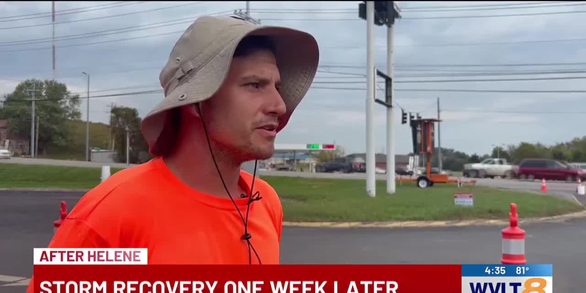 Hartford man goes from stranded on mountain top to helping flood relief efforts in Newport [Video]