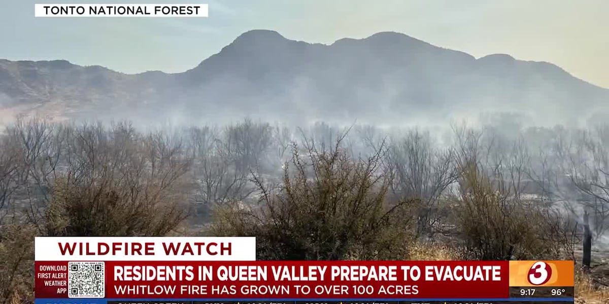 Queen Valley residents ‘set’ to evacuate because of Whitlow Fire [Video]