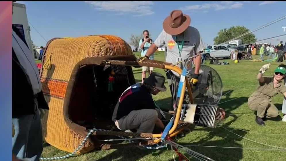 First-time pilot joins Balloon Fiesta fun [Video]