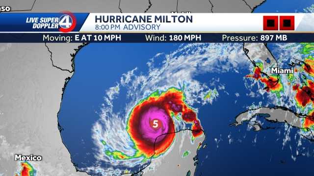 Hurricane Milton is growing stronger as it blows toward Florida [Video]