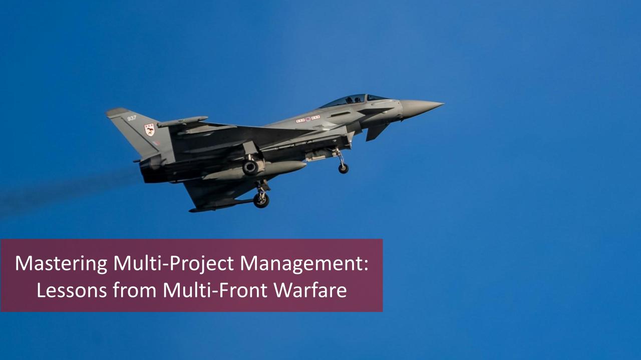 Mastering Multi-Project Management: Lessons from Multi-Front Warfare [Video]