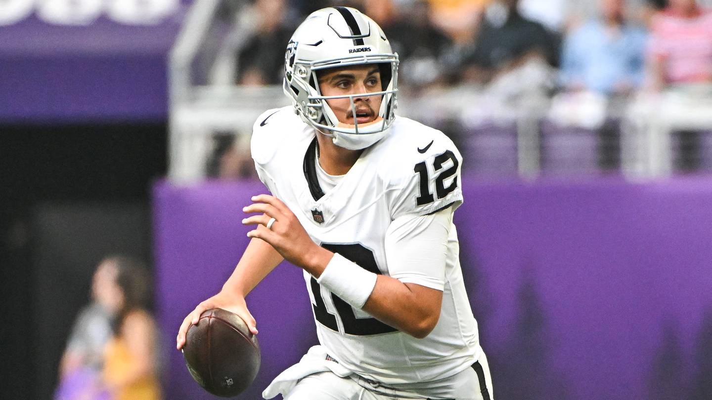 Aidan O’Connell to replace Gardner Minshew as Raiders’ starting quarterback vs. Steelers  WSOC TV [Video]