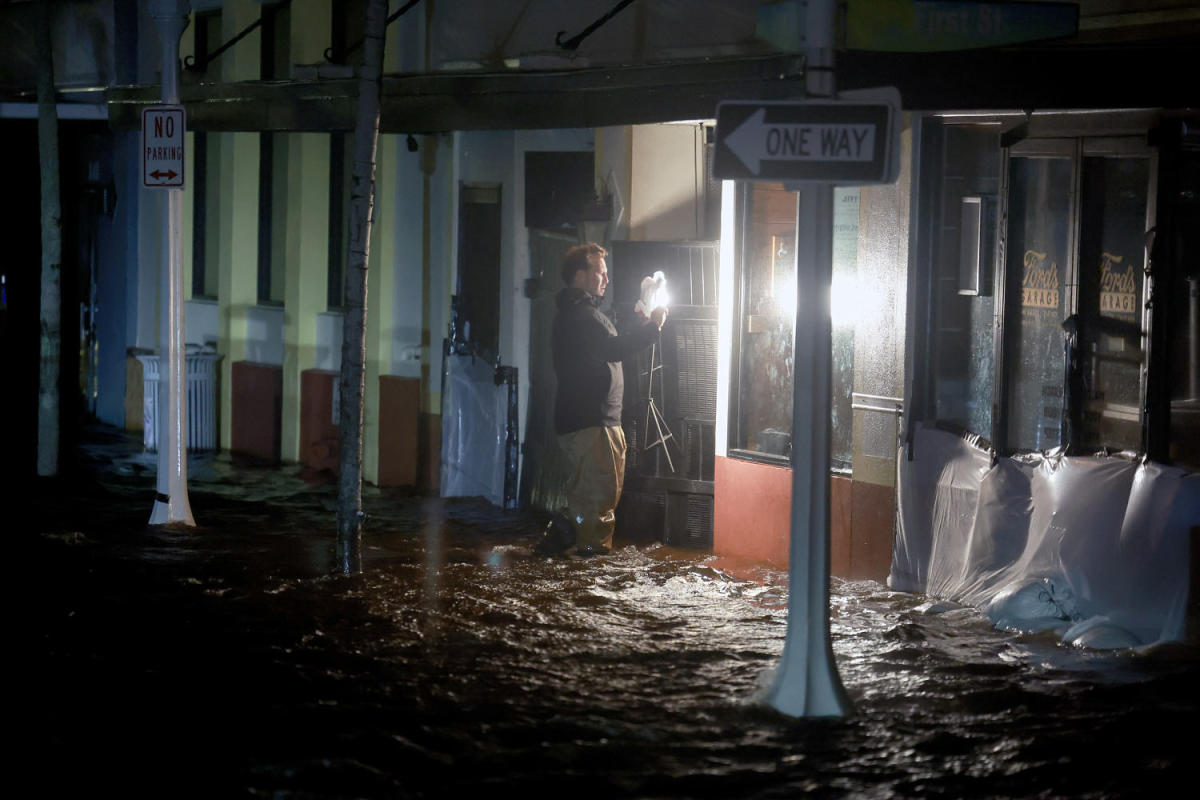 Florida’s barrier islands are battered by Hurricane Milton [Video]