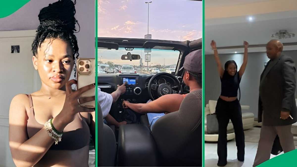 Hes Tired From the Corruption: SA Reacts to Lady Using Dad As ATM in Viral TikTok Video